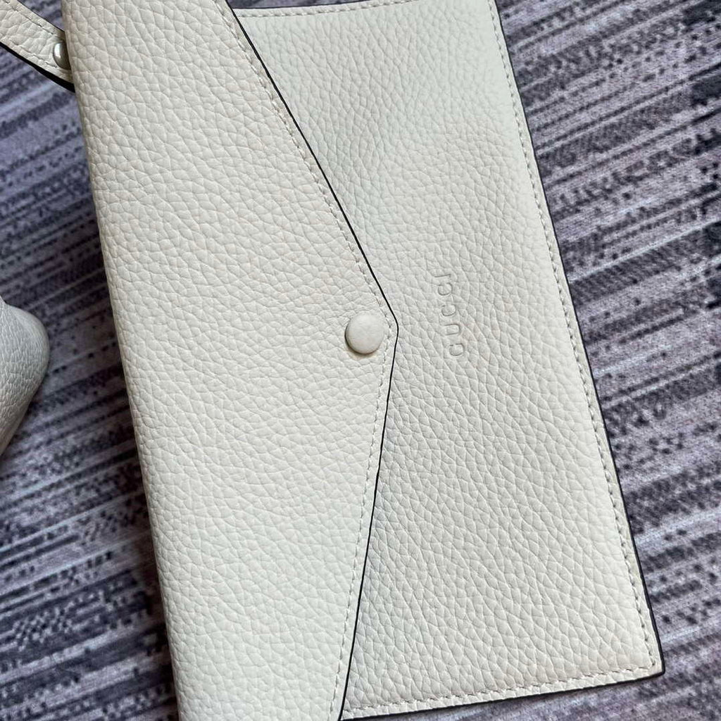 Gucci 763103 Jackie 1961 Small Shoulder Bag White
