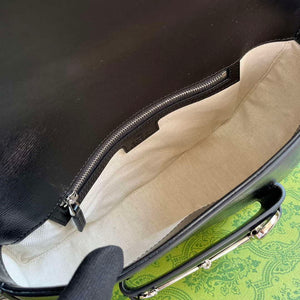 Gucci 764155 Gucci Horsebit 1955 Shoulder Bag Black - Default Title - View 8