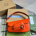 Gucci 764155 Gucci Horsebit 1955 Shoulder Bag Orange