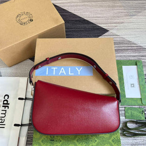 Gucci 764155 Gucci Horsebit 1955 Shoulder Bag Red - Default Title - View 2