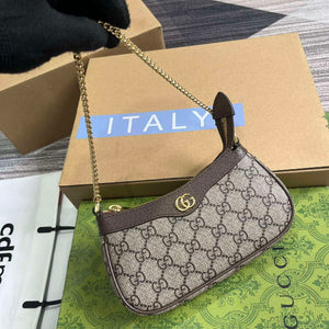 Gucci 764960 Ophidia Mini Bag Brown - Default Title - View 4