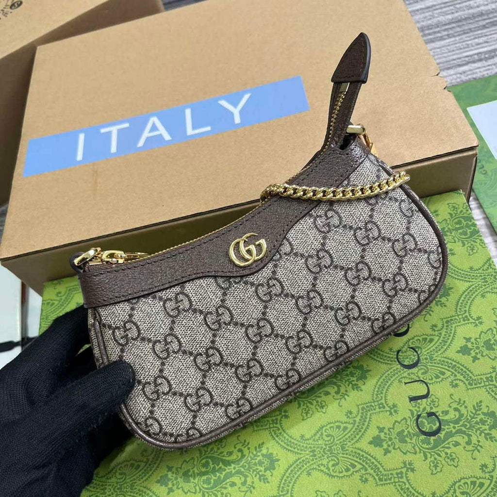 Gucci 764960 Ophidia Mini Bag Brown