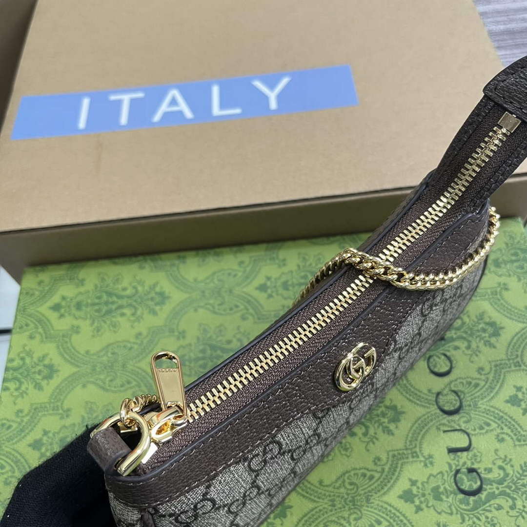 Gucci 764960 Ophidia Mini Bag Brown - Default Title - View 7