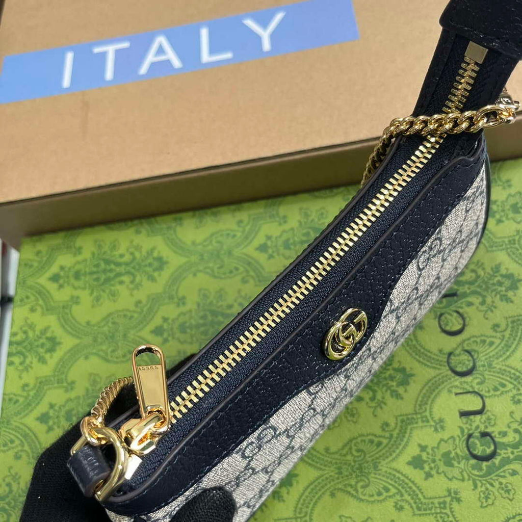 Gucci 764960 Ophidia Mini Bag Dark Blue