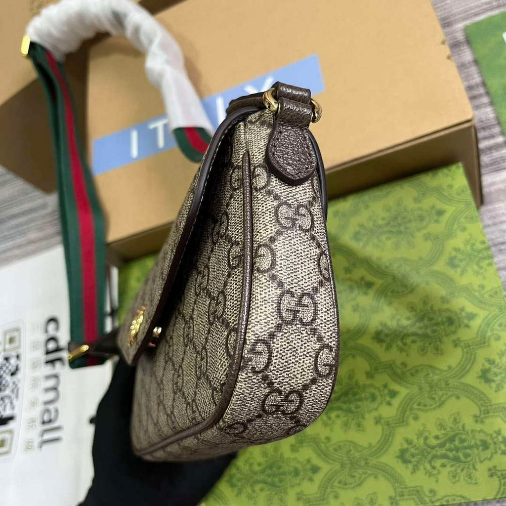 Gucci 764961 Ophidia Mini Bag Brown