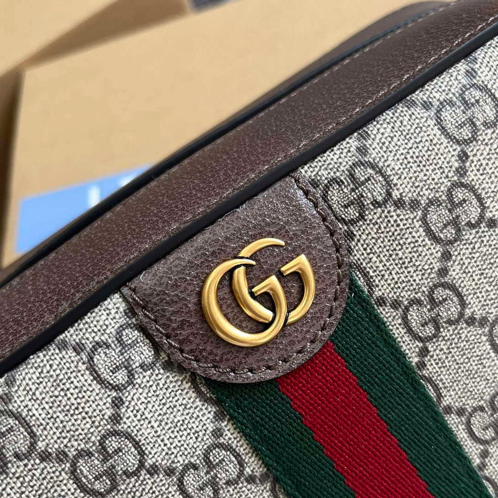Gucci 767190 Ophidia Medium Messenger Bag Brown