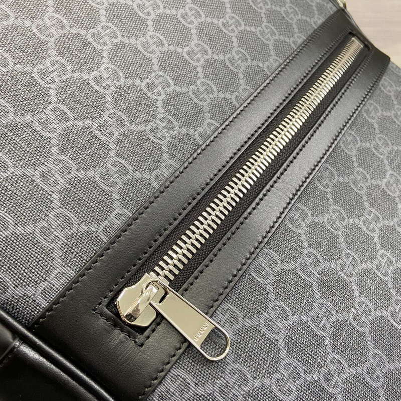 Gucci 771158 GG Supreme Canvas Backpack Black
