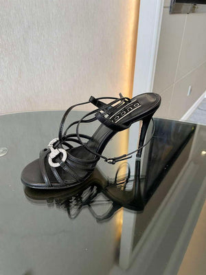 Gucci 771596 Women's High Heel Sandals Fashion Shoes G53216 - Euro 35=US 4 - View 5