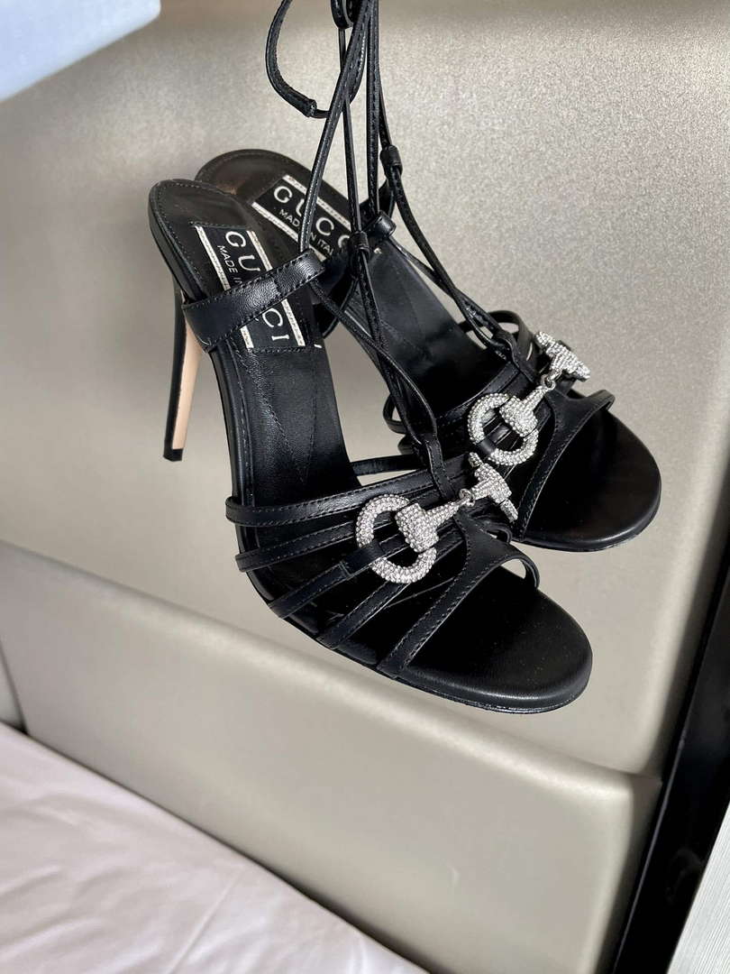 Gucci 771596 Women's High Heel Sandals Fashion Shoes G53216