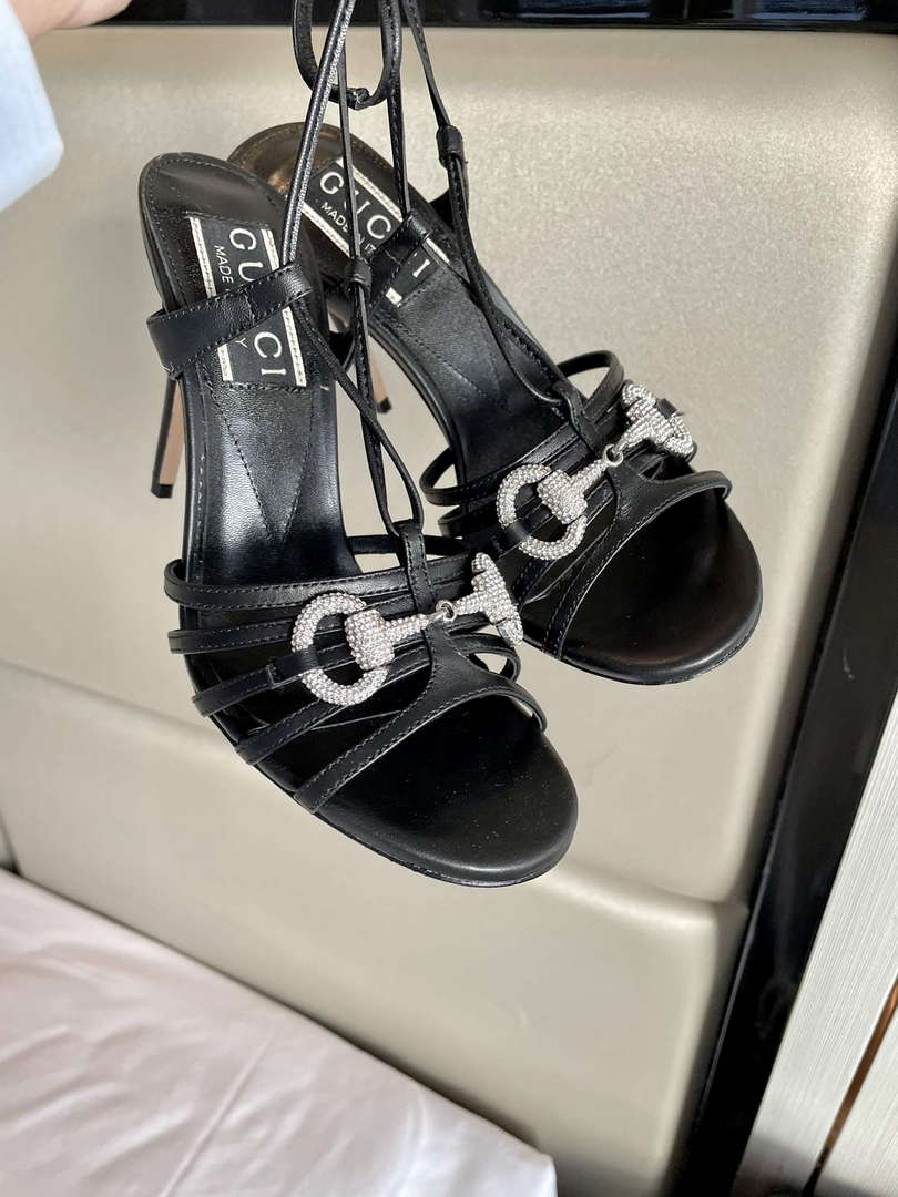 Gucci 771596 Women's High Heel Sandals Fashion Shoes G53216