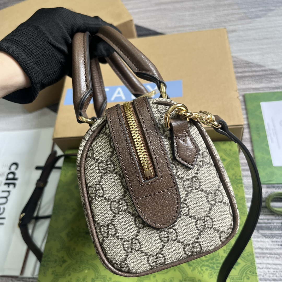Gucci 772053 Gucci Ophidia GG Mini top handle bag Beige - Default Title - View 4