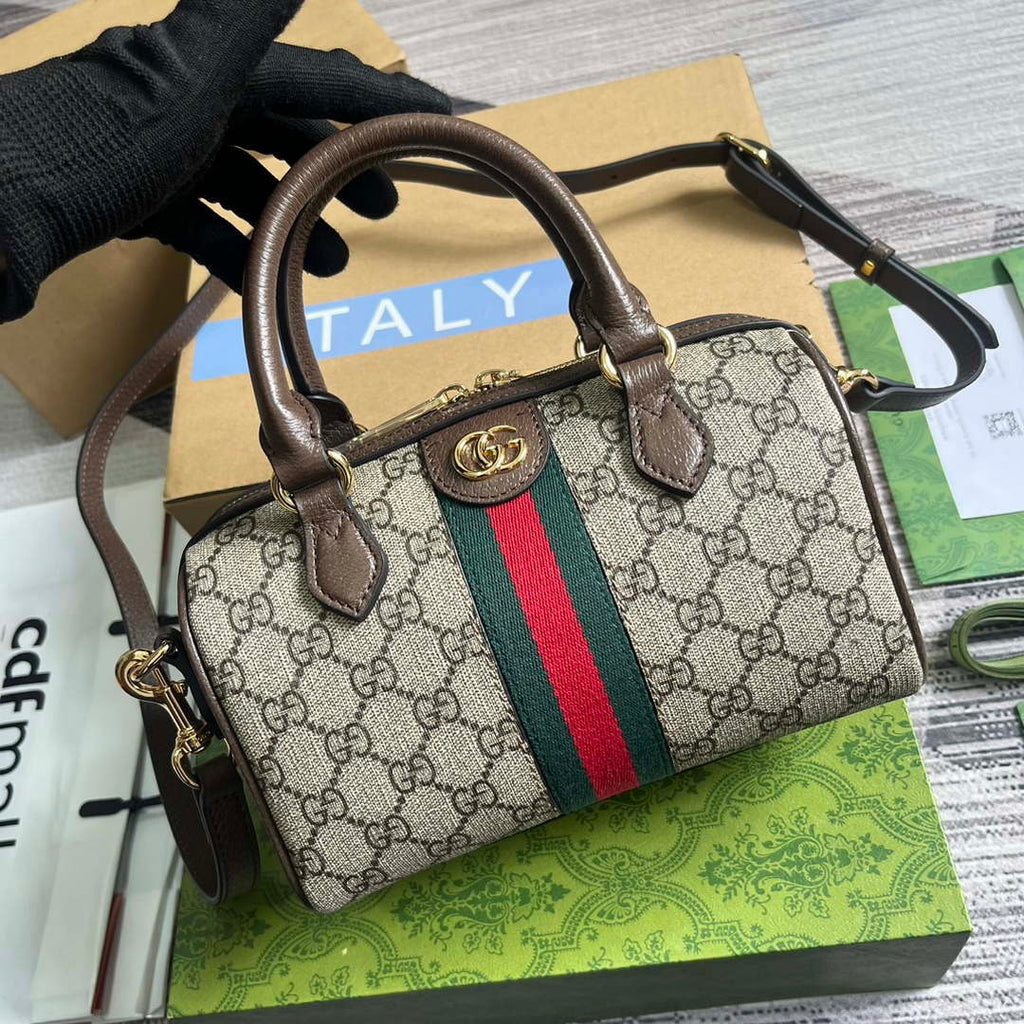 Gucci 772053 Gucci Ophidia GG Mini top handle bag Beige