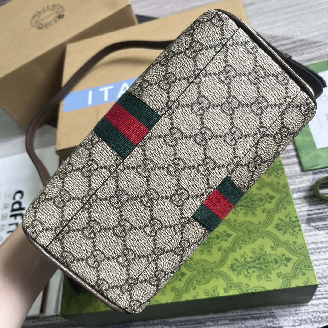 Gucci 772053 Gucci Ophidia GG Mini top handle bag Beige