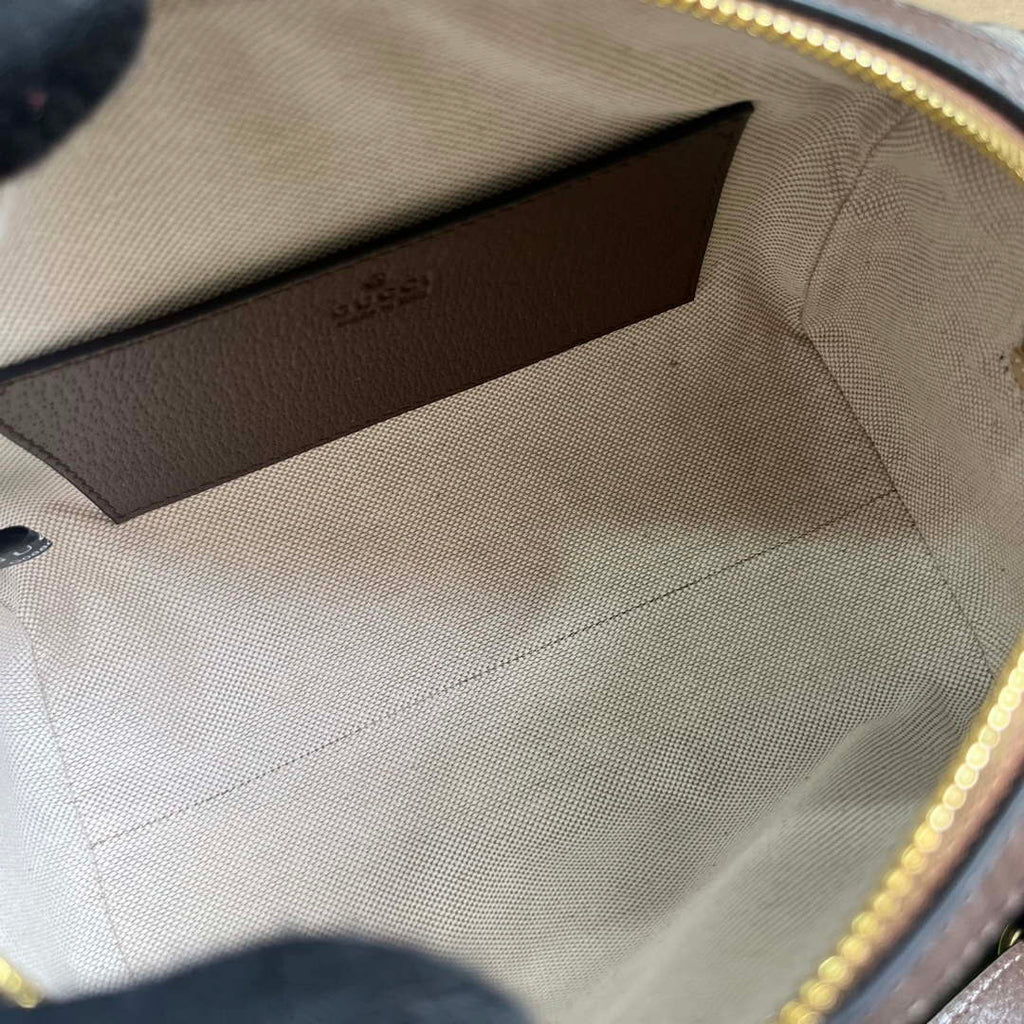 Gucci 772053 Gucci Ophidia GG Mini top handle bag Beige