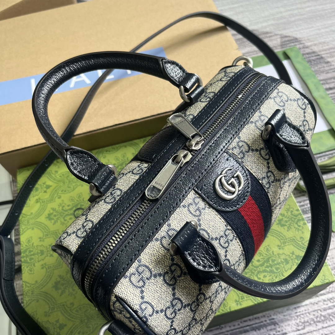Gucci 772053 Gucci Ophidia GG Mini top handle bag Black - Default Title - View 6
