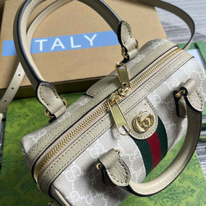 Gucci 772053 Gucci Ophidia GG Mini top handle bag Oatmeal - Default Title - View 5