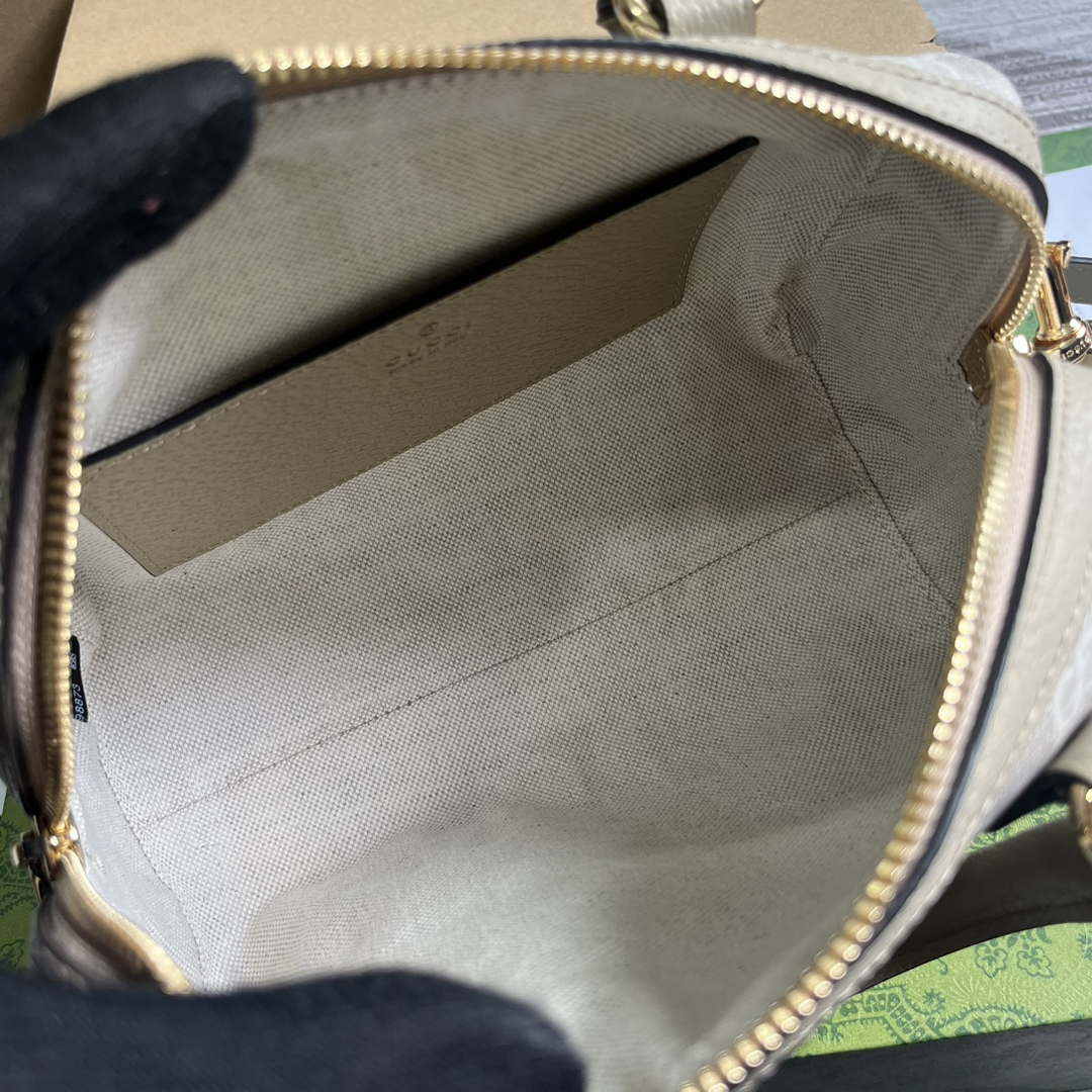 Gucci 772053 Gucci Ophidia GG Mini top handle bag Oatmeal - Default Title - View 9