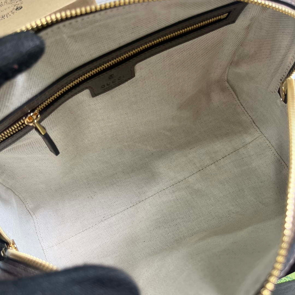 Gucci 772061 Gucci Ophidia GG Small top handle bag Brown
