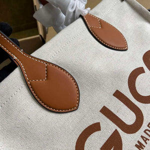 Gucci 772144 Mini Tote Bag With Gucci Print Light brown - Default Title - View 5