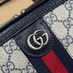 Gucci 772157 Ophidia GG Mini Top Handle Bag Blue - Default Title - View 6