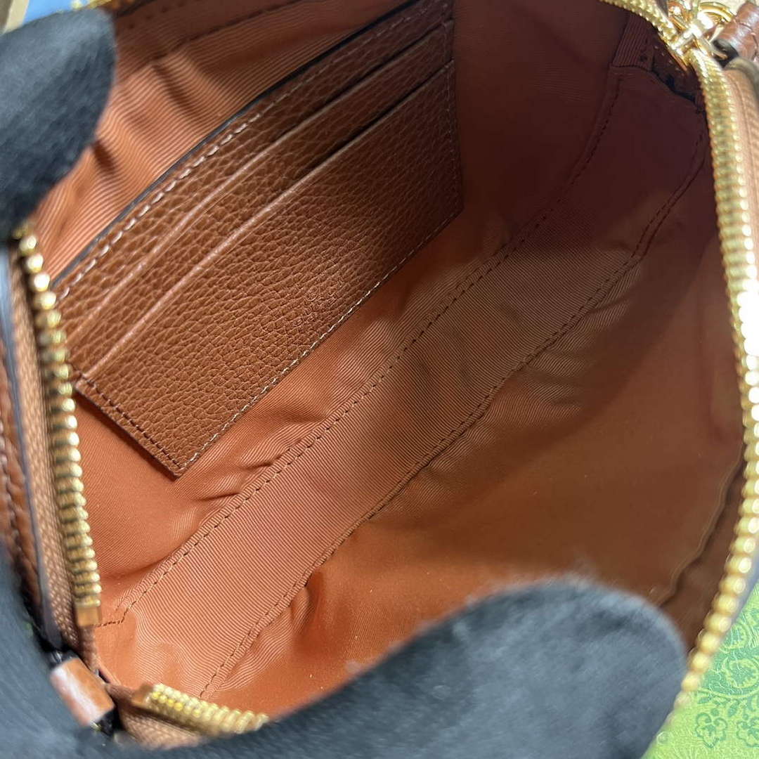 Gucci 772759 GG Marmont Mini Shoulder Bag Brown - Default Title - View 9