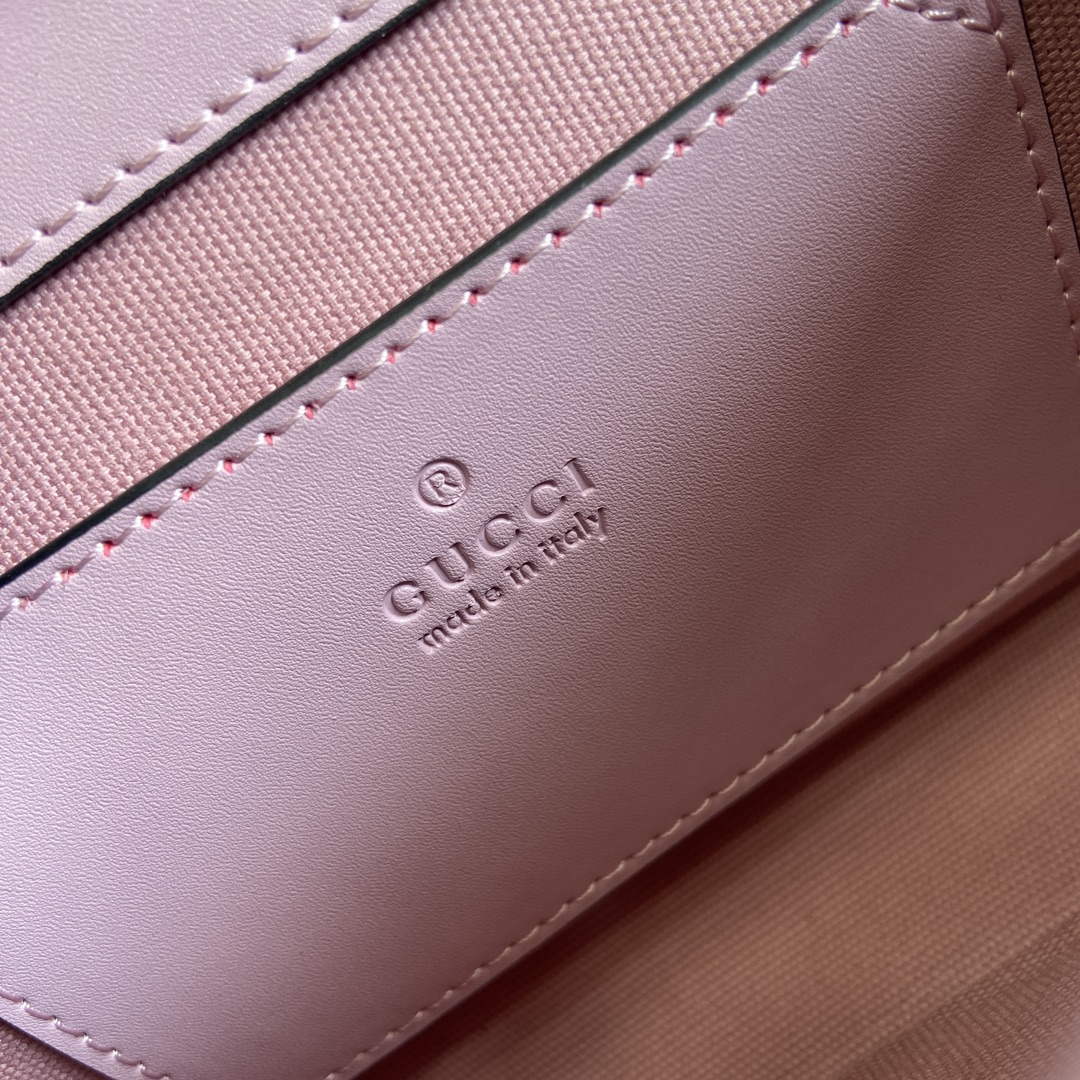 Gucci 772794 GG Super Mini Shoulder Bag Light purple