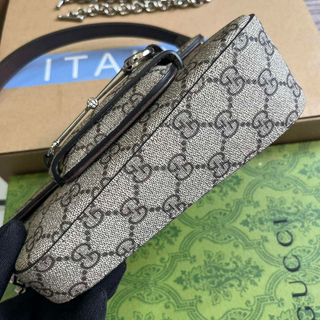 Gucci 774209 Gucci Horsebit 1955 Mini Shoulder Bag