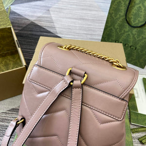 Gucci 777253 GG Marmont Mini Backpack Rose - Default Title - View 5