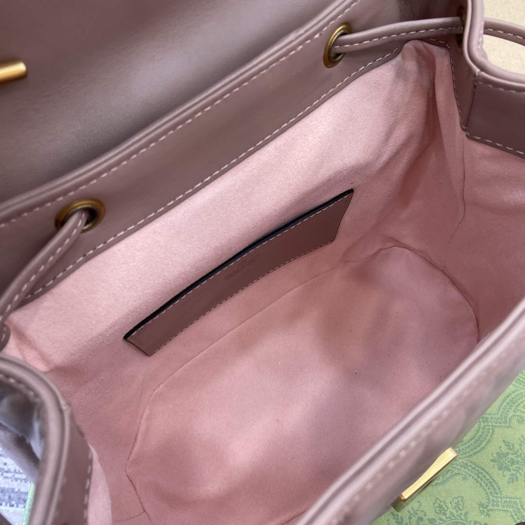 Gucci 777253 GG Marmont Mini Backpack Rose - Default Title - View 9