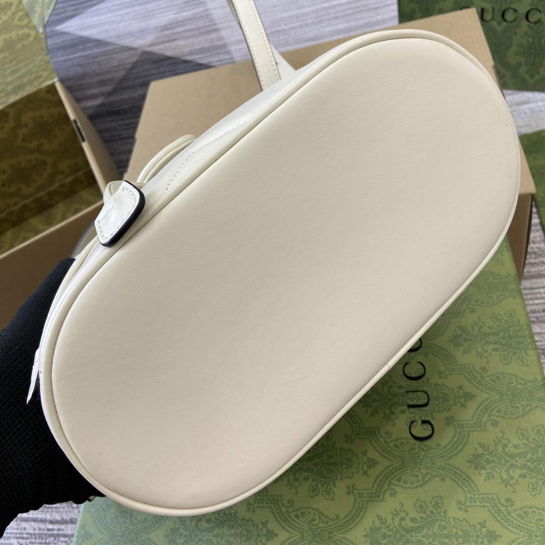 Gucci 777253 GG Marmont Mini Backpack White - Default Title - View 4