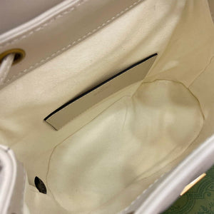 Gucci 777253 GG Marmont Mini Backpack White - Default Title - View 9