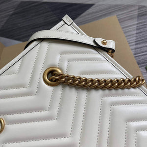Gucci 779724 GG Marmont Medium Tote Bag White - Default Title - View 6