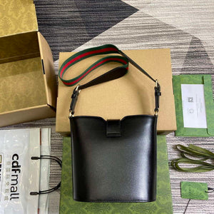 Gucci 782908 Mini Bucket Shoulder Bag Black - Default Title - View 2