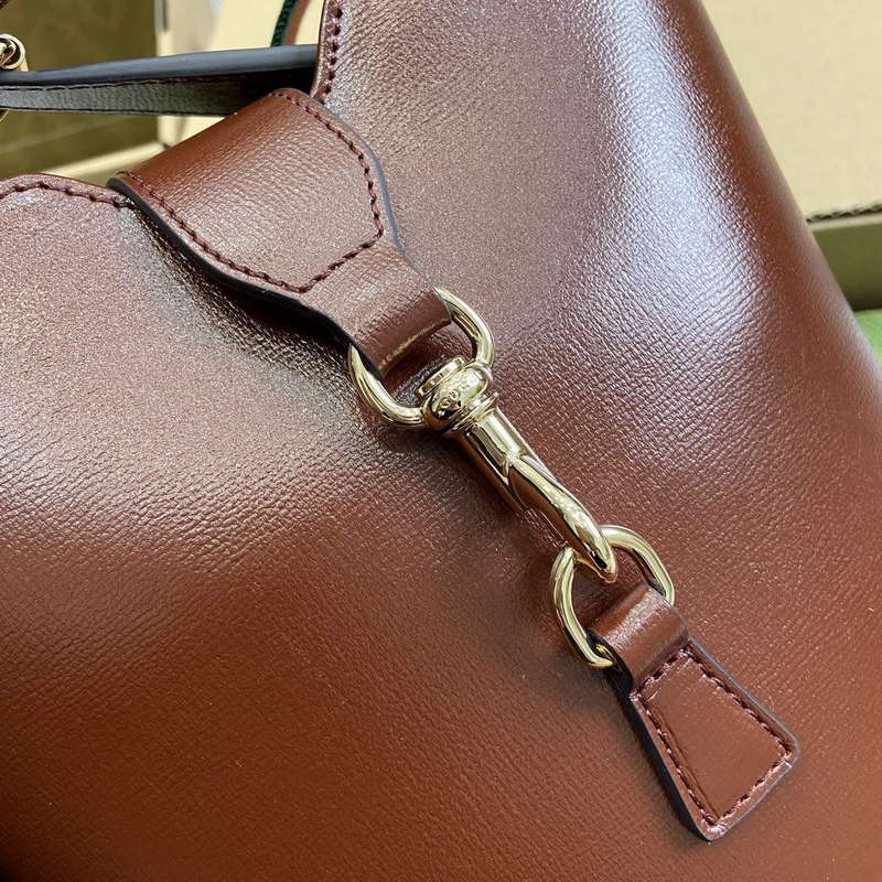 Gucci 782908 Mini Bucket Shoulder Bag Brown
