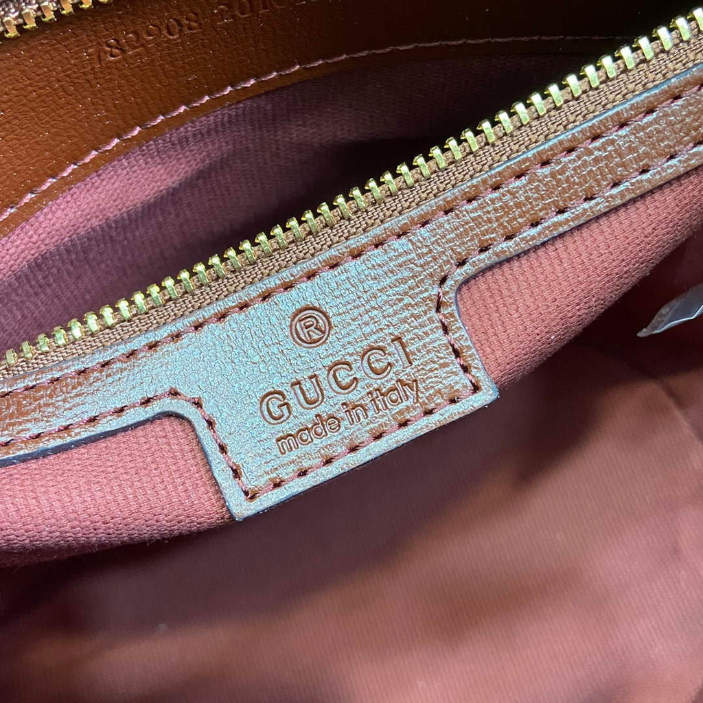 Gucci 782908 Mini Bucket Shoulder Bag Brown