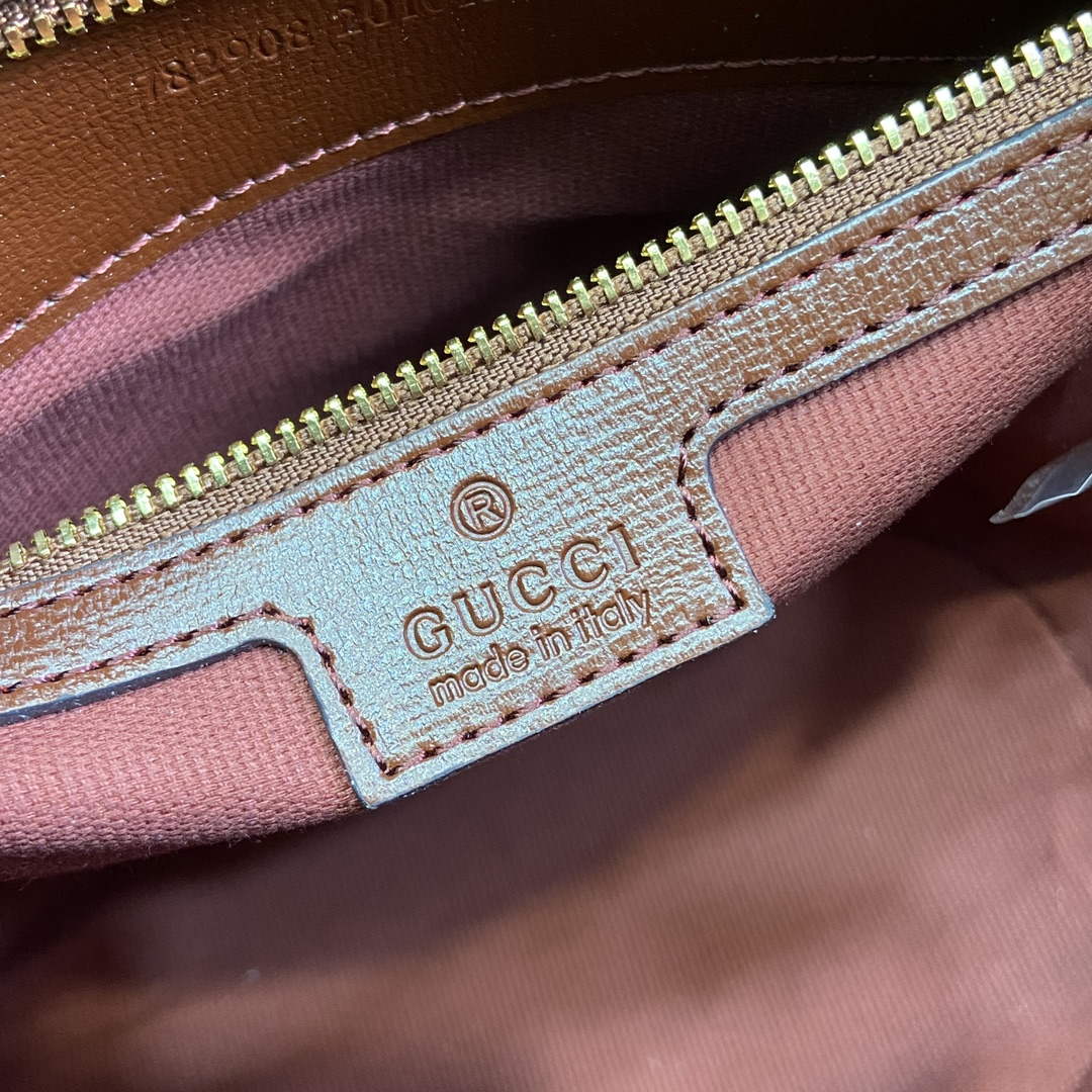 Gucci 782908 Mini Bucket Shoulder Bag Brown - Default Title - View 9