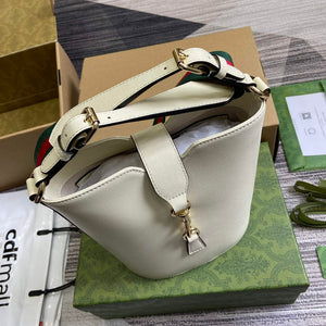 Gucci 782908 Mini Bucket Shoulder Bag Ivory - Default Title - View 6