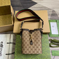 Gucci 782919 Original GG Small Bucket Bag Brown - Default Title - View 1