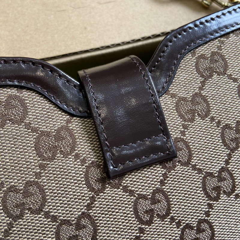 Gucci 786015 Gucci Moon Side Mini Shoulder Bag Brown - Default Title - View 5