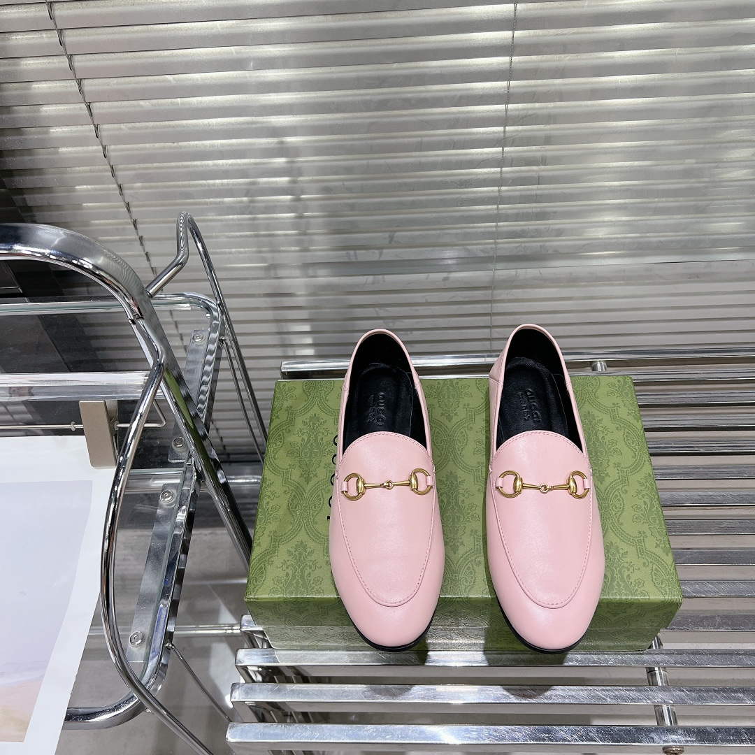 Gucci 786016 Women's Gucci Jordaan Loafer Fashion Shoes G53212 - Euro 34=US 3 - View 1