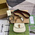 Gucci 786482 Gucci Bamboo 1947 Mini Top Handle Bag White - Default Title - View 1