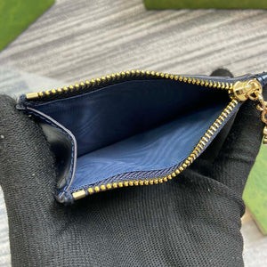 Gucci 790033 GG card case wallet Blue leather - Default Title - View 8