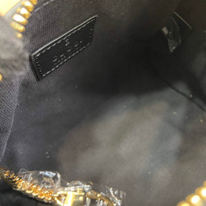 Gucci 790130 GG Super Mini Top Handle Bag Black - Default Title - View 9