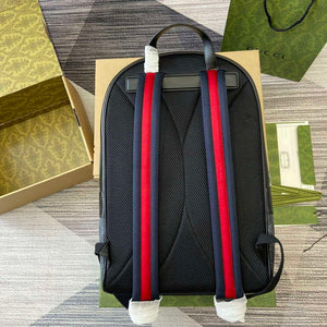 Gucci 792123 GG Supreme Canvas Backpack Black - Default Title - View 2