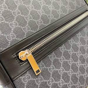 Gucci 792123 GG Supreme Canvas Backpack Black - Default Title - View 8