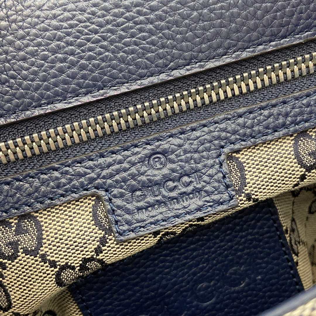 Gucci 794872 GG Crossbody Bag Dark Blue - Default Title - View 3