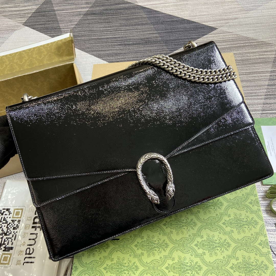 Gucci 795003 Dionysus large shoulder bag Black - Default Title - View 4