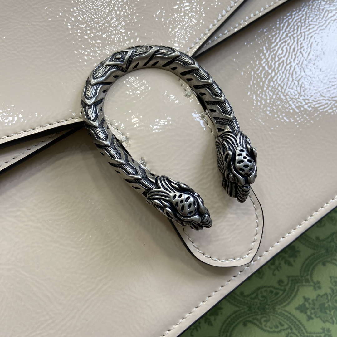 Gucci 795003 Dionysus large shoulder bag Light Gray