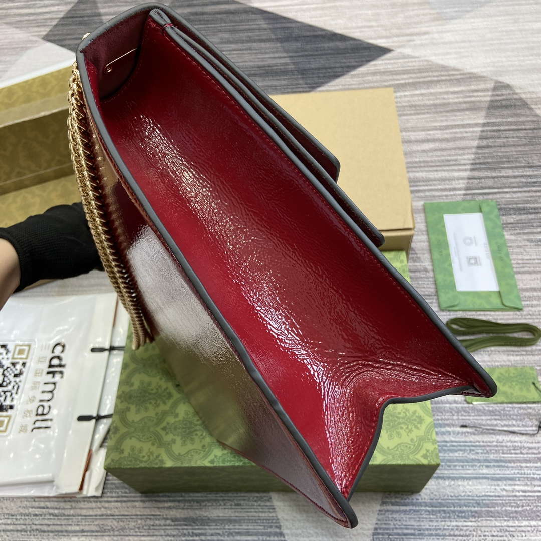 Gucci 795003 Dionysus large shoulder bag Wine Red - Default Title - View 3
