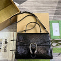 Gucci 795007 Dionysus medium top handle bag Black